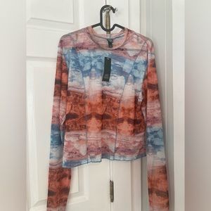 Wild Fable Mesh Top NWT XXL